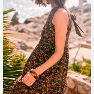 Sézane Fifi Dress, Size 38, Kaki